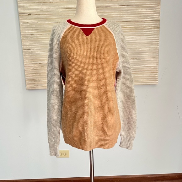 J.Crew 100% Italian waffled cashmere sweater size XS - Picture 6 of 11